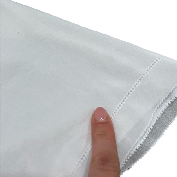 Aritzia Wilfred Hankie Blouse White | Size Medium - Picture 13 of 13